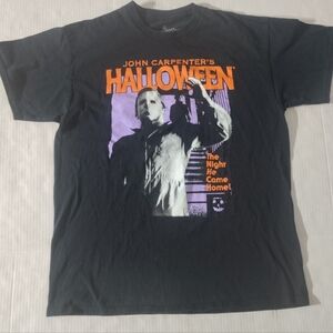 John Carpenter's Halloween Black Graphic‎ T-Shirt